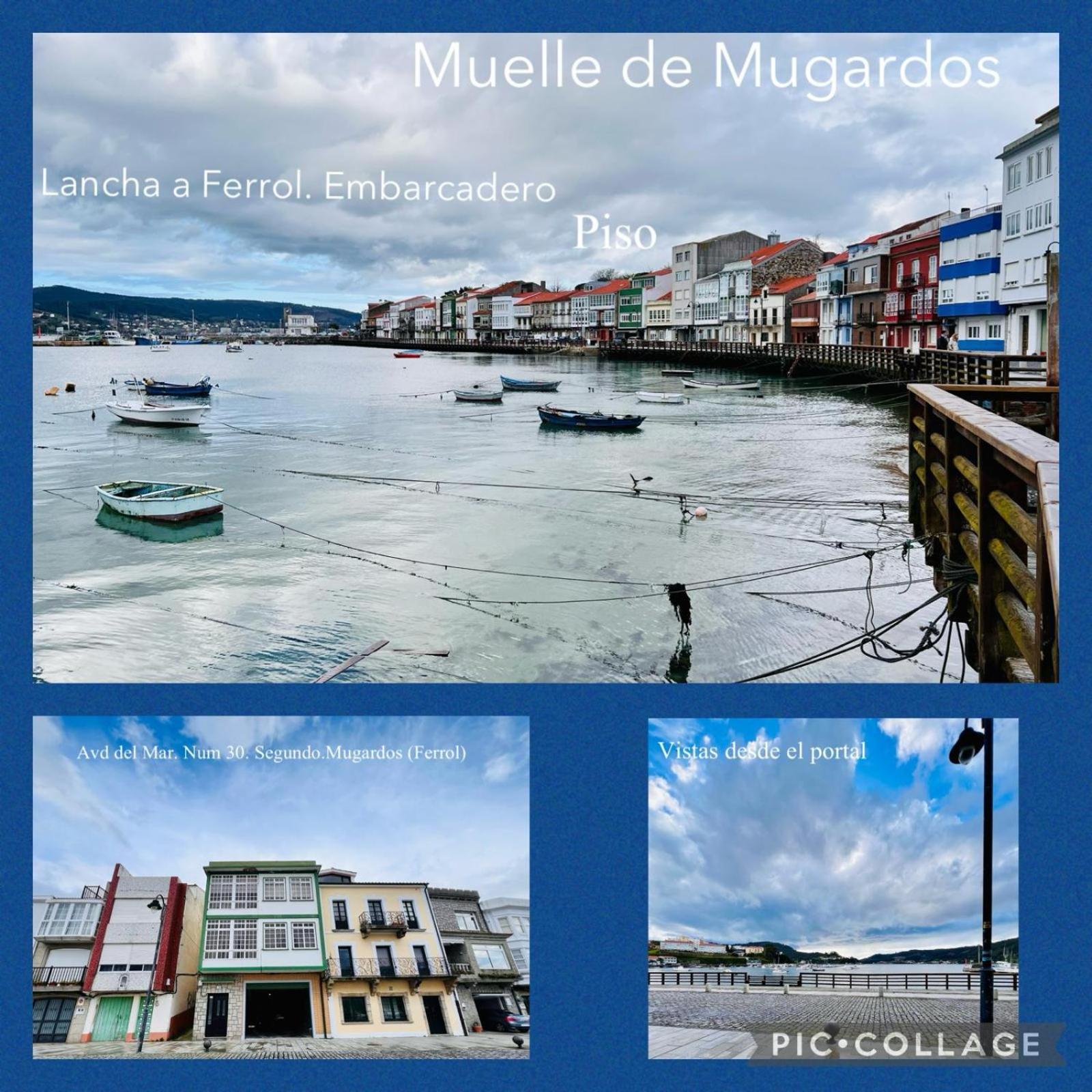 Piso En El Puerto Leilighet Mugardos Eksteriør bilde